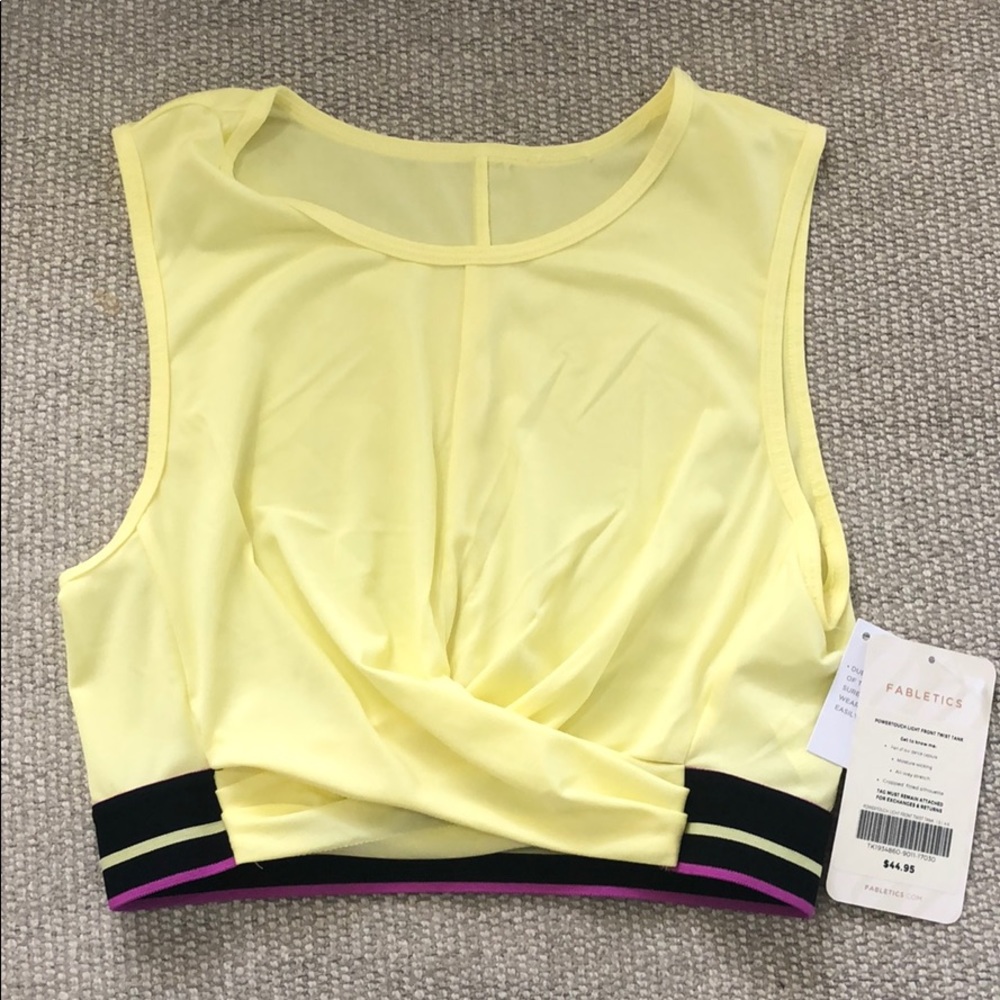 Fabletics cropped tank